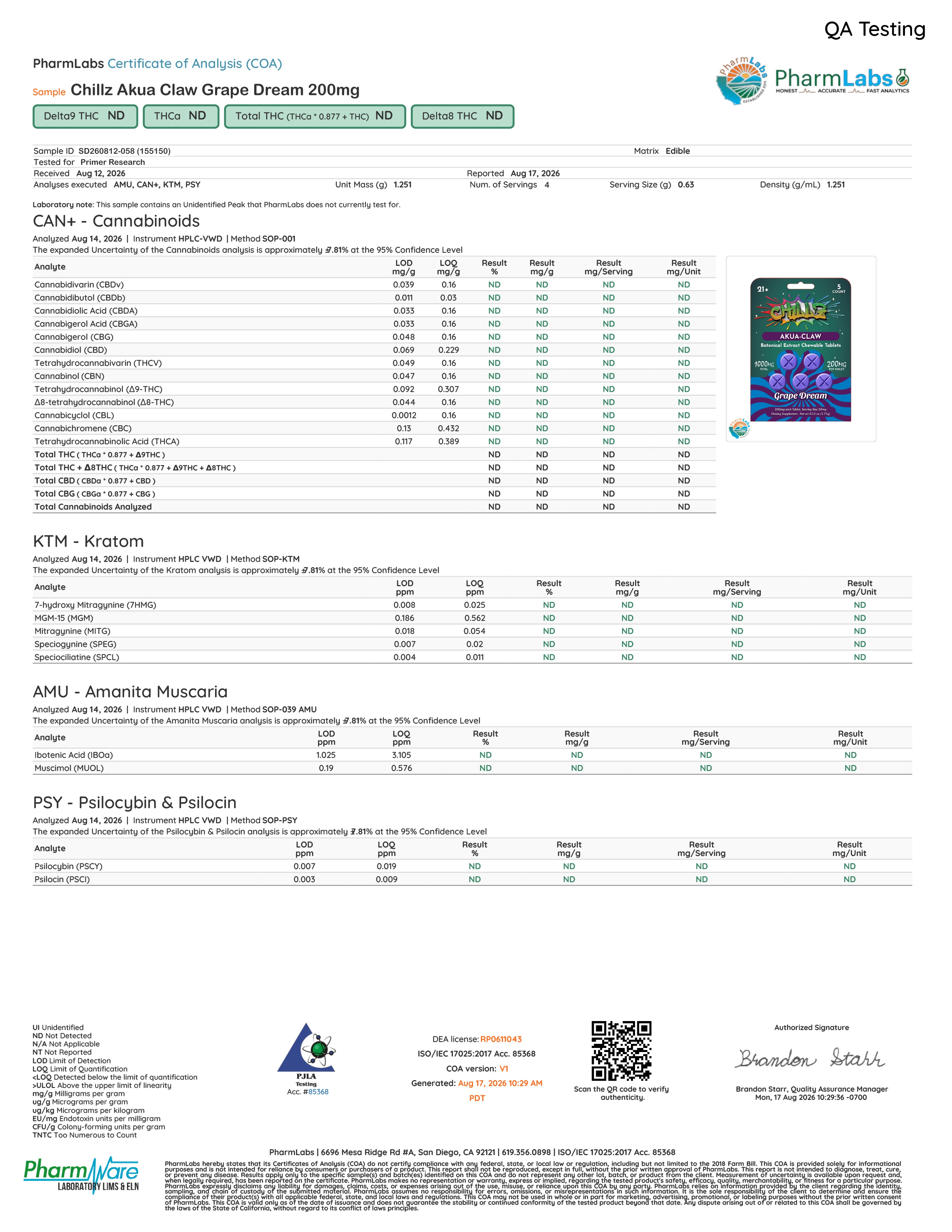 Cat Claws COA 3